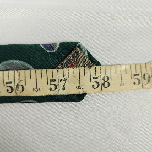 2 Robert Talbott Studio Geometric Shape Silk Ties Hand Sewn in the USA - Picture 10 of 11